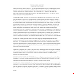 End User License Agreement example document template