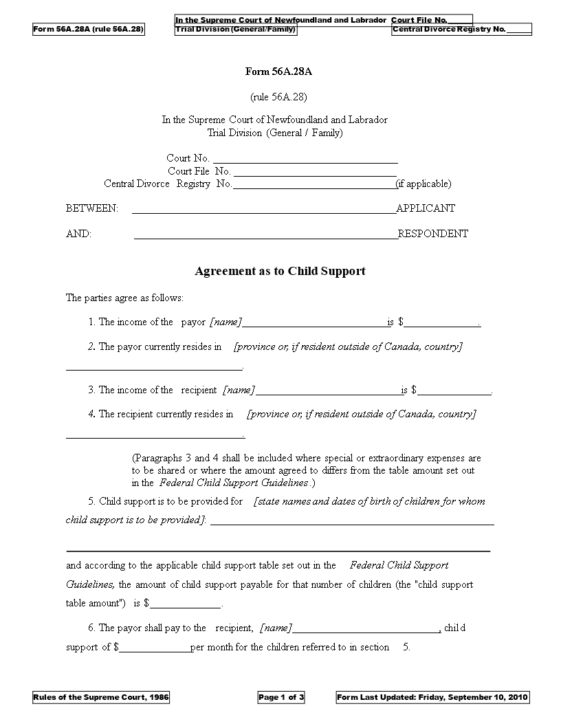 Child Support Agreement Ensuring Fair Support Payments For Your Child child-support-agreement-ensuring-fair-support-payments-for-your-child