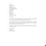Request for Recommendation Letter Template example document template