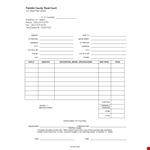 Purchase Order Form - Attention Franklin County Fiscal | Phone Support example document template