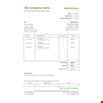 Company | Get the Best Network Quotation | Lorem Ipsum example document template