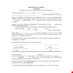 Promissory Note Template - Create a Solid Financial Agreement | Limited Time Offer example document template