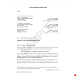 Claim Appeal Letter example document template