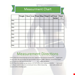 Measure your fitness progress with accurate fitness measurement tools example document template