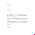 Resignation Letter - Two Weeks Notice for Company Branch example document template