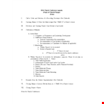 Church Conference Agenda - Plan Your Inspiring Gathering with Pastor at a Church. Please Join Us example document template