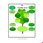 Create Your Family Tree with Our Easy-to-Use Family Tree Template example document template