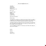 Sick Leave Application Letter Format example document template 