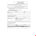 Printed Odometer Disclosure Statement for Vehicles | State Mileage Record Keeping example document template