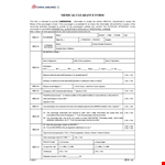 Flight Passenger Medical Clearance Form example document template