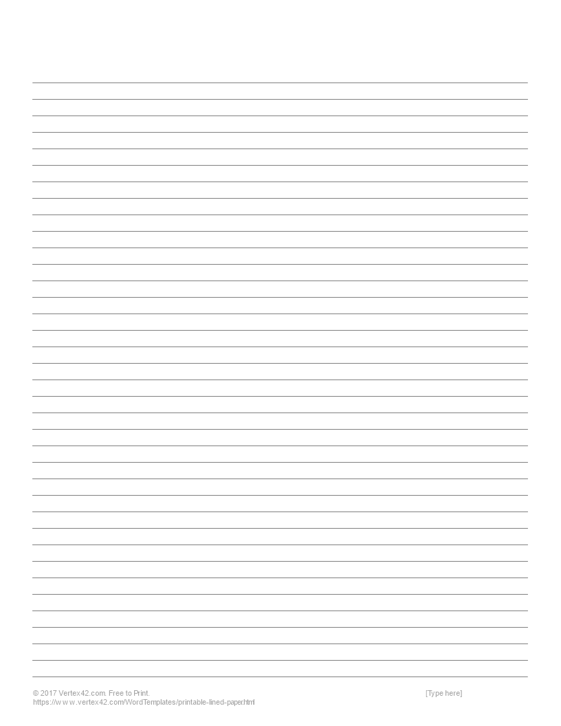 Printable Writing Paper Pertaining To Microsoft Word Lined Paper Template Printable Writing Paper Pertaining To Microsoft Word Lined Paper Template