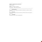 Efficient Meeting Notes Template - Streamline Discussions & Announcements example document template