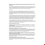 Rejection Letter For Sponsorship Template example document template