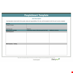Effective Job Description Template for Management example document template