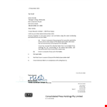 Optimized Meta Title: "Professional Letter Template for Response | Listing, Trading, Entity, Crown example document template