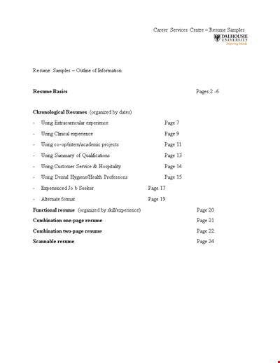 Free Download: HR First Job Resume Template | University, Experience, Skills, Relevant | Halifax