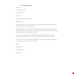 Edward's Internship Rejection Letter - Accounting Internship example document template