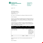 Fund Transfer Approval Letter Example example document template 