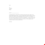 Two weeks Notice Sample Letter example document template