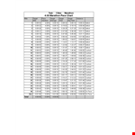 Marathon Pace Chart - Calculate Your Target and Deficit with Cushion | Total Guide example document template