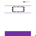 Binder Cover Template example document template