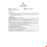 Pantry Cook Job Description Template example document template