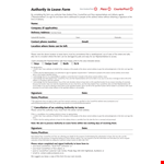 DA Form Authority & Leave Items - Fast & Easy | CourierPost example document template