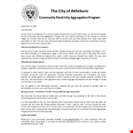 Effective Immediately: Notice of Price Increase Letter | Our Pricing Has Been Adjusted example document template 