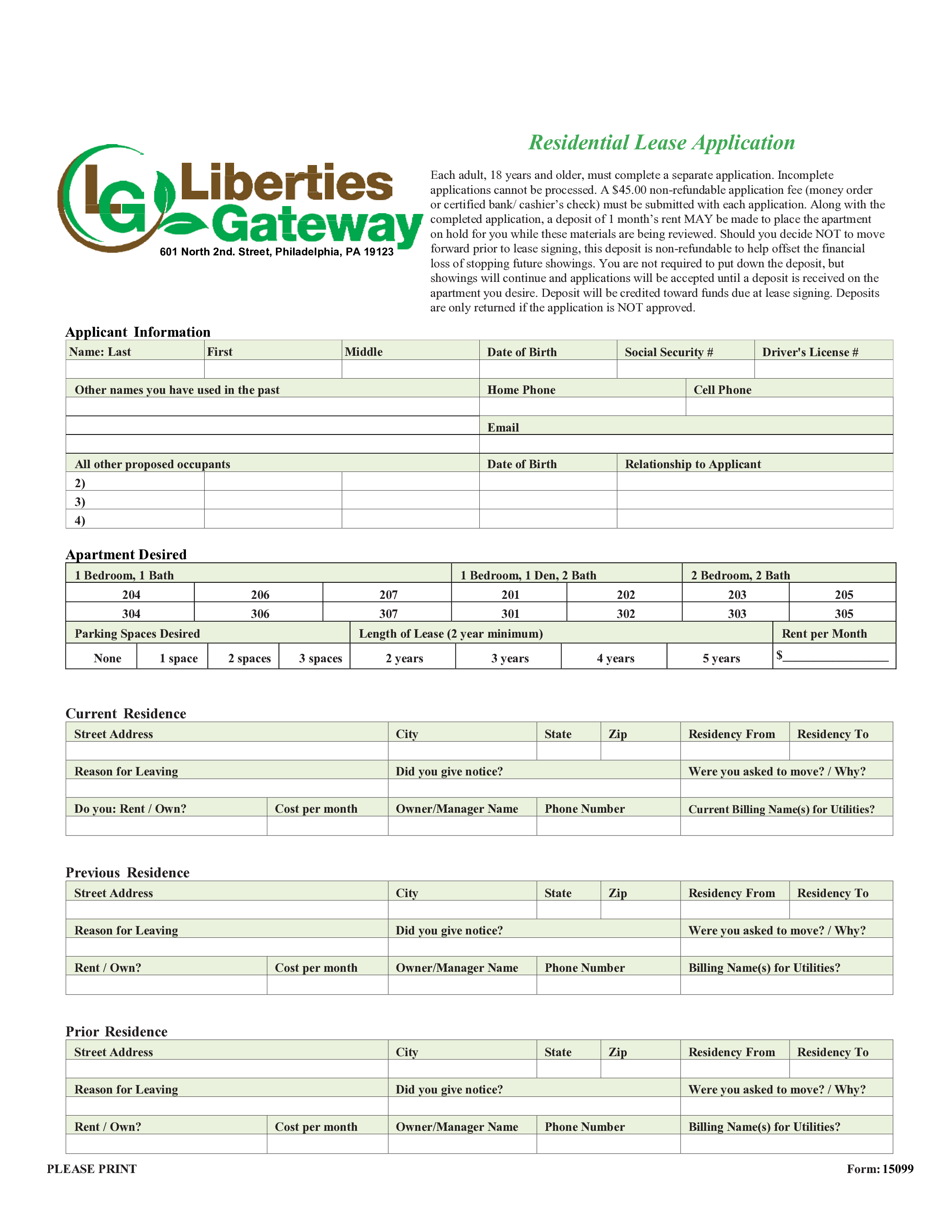 Printable Residential Lease Application Simple Application For Phone printable-residential-lease-application-simple-application-for-phone
