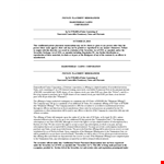 Private Placement Memorandum Template - Company Stock & Securities Offering example document template