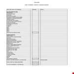 Startup Operating Budget Template example document template