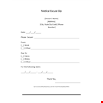 Get High-Quality Doctors Notes for Medical Excuse & More example document template 