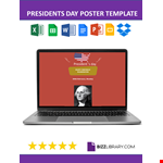 Washington's Birthday Poster Template example document template 