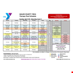 Pool Therapy example document template