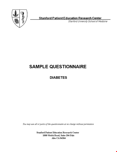 Sample Questionnaire Template - Gather Insights Efficiently | Save Time & Be Confident