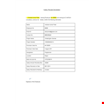 Salary Declaration Receipt example document template