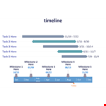 Task Timeline Template PPT example document template