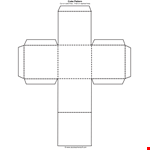 Cube Pattern Template example document template