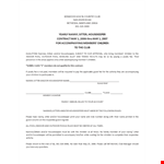 Nanny Housekeeper Contract Sample - Hire a Dedicated Caregiver for Your Children Annually example document template