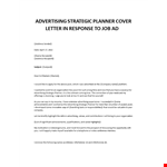 response-to-job-advertisement
