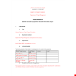 Create a Winning Project Proposal with Our Template example document template
