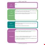 Library Orientation Lesson Plan for Students - Order and Engage with Library Lessons example document template