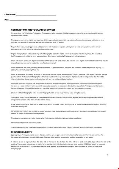 Contract Template