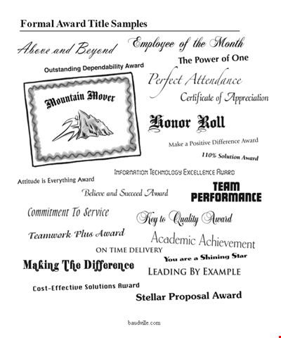 Download Formal Employee Recognition Award Certificate Template
