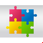 Puzzle Piece Template - Download Printable Puzzle Piece Templates example document template