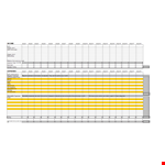 Excel Blank Home Budget Template example document template