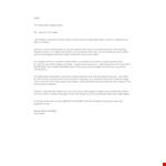 Character Witness Letter Template - Powerful Words for Court Purposes example document template