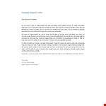 Support Our Community Organization with a Donation Request Letter example document template