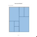Free Collage Template example document template