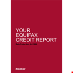 Editable Credit example document template